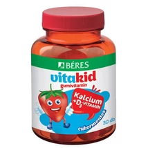 BÉRES VITAKID KALCIUM+D3-VITAMIN GUMIVITAMIN (30X)