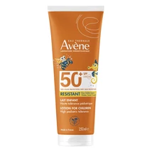 AVÉNE Suncare Napvédő tej gyerekeknek SPF50+ 250 ml