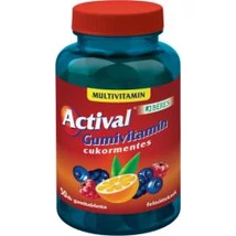 BÉRES Actival Felnőtt gumivitamin 50 db