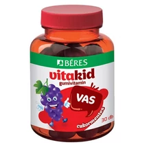 BÉRES VITAKID VAS GUMIVITAMIN (30X)