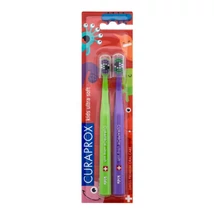 Curaprox kids gyermek fogkefe little bacteria edition 2 db