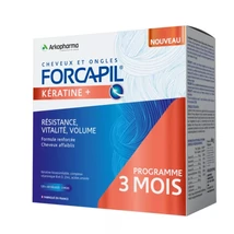 FORCAPIL KERATIN + HAJERŐSÍTŐ KAPSZULA 120+60db
