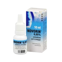 Novorin 0,05% oldatos orrcsepp 10ml