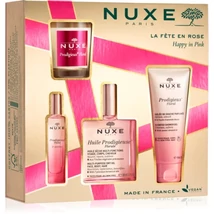NUXE HUILE PRODIGIEUSE® FLORAL SZETT (HP Floral + Tusfürdő + Parfüm + Gyertya)