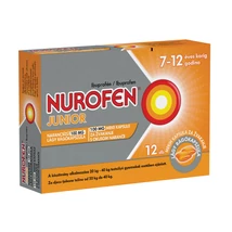 Nurofen Junior narancsízű 100 mg lágy rágókapszula 12x