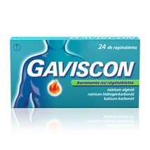 Gaviscon borsmenta ízű rágótabletta 24x