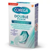 Corega Double Power műfogsortisztító tabletta 36x