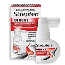 Strepfen DIREKT 16,2 mg/ml szájnyálkahártyán alkalmazott oldatos spray 15ml