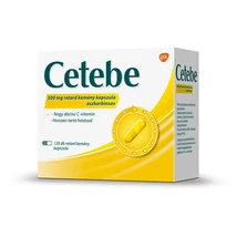 Cetebe 500 mg retard kemény kapszula 120x