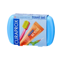 Curaprox Travel Set - Utazó szett Kék