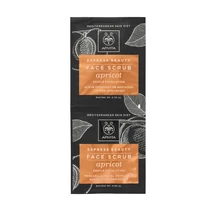 APIVITA Express hámlasztó arcradír - Sárgabarackkal 2x8ml