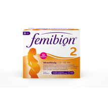 Femibion 2 Várandósság étrend-kiegészítő 8 heti adag 56 db kapszula + 56 db tabletta