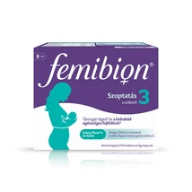 Femibion 3 Szoptatás étrend-kiegészítő 8 heti adag 56 db kapszula + 56 db tabletta