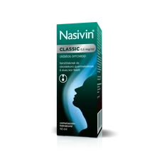Nasivin Classic 0,5 mg/ml oldatos orrcsepp 10ml