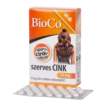 BioCo Szerves Cink tabletta 60x