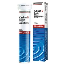 Calcium-D-Sandoz 600mg/400NE pezsgőtabletta 20x