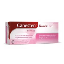 Canesten Kombi Uno 500 mg hüvelytabletta és krém (1db 500 mg htbl. + 20 g krém)