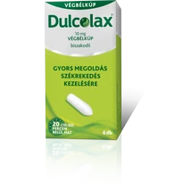 Dulcolax 10 mg végbélkúp 6x