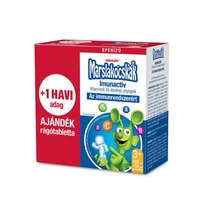 Marslakócskák Imunactiv rágótabletta eper ízű 100x+30x