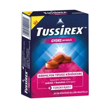 Tussirex pasztilla köhögés ellen 20x