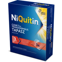 NiQuitin Clear transzdermális tapasz 7mg 7x