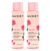 NUXE VERY ROSE Nyugtató arctisztító micellás víz DUOPACK 2x400 ml