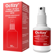 Octizy 1 mg/g + 20 mg/g külsőleges oldatos spray 1x50ml
