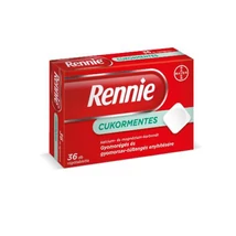 Rennie cukormentes rágótabletta 36x