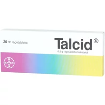 Talcid 0,5g rágótabletta 20x
