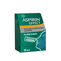 Aspirin® Effect 500 mg szájban diszpergálódó granulátum 10x