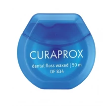 Curaprox DF 834 viaszolt fogselyem adagolóval (50m)