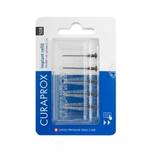 Curaprox CPS Implant 508 fekete, kúpos fogköztisztító kefe  (5 db)