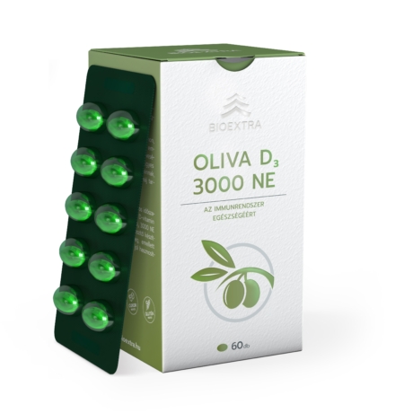 Bioextra Oliva D3 3000 NE lágyzselatin kapszula 60x