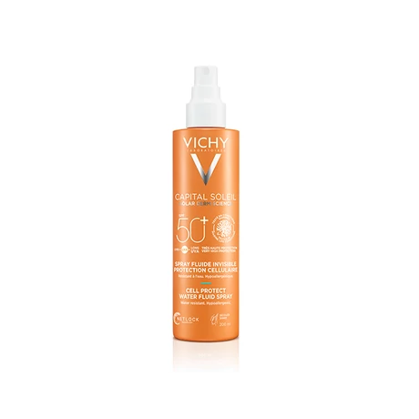 VICHY CAPITAL SOLEIL  CELL PROTECT WATER FLUID SPRAY SPF50+ 200 ML