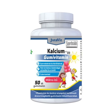 Kalcium + D3 gumivitamin, cukormentes! 50 gumivitamin