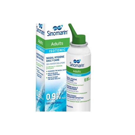 SINOMARIN felnőtt tengervizes izotóniás orrspray 125 ml