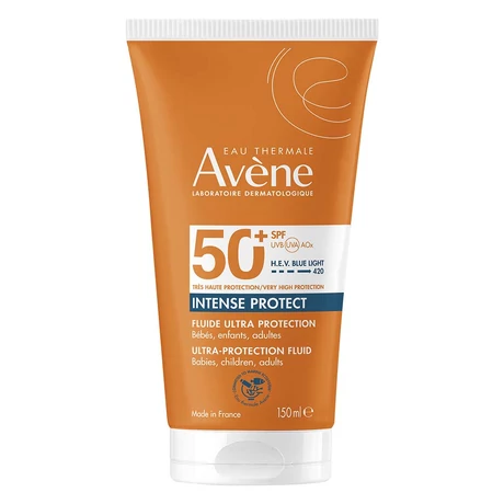 AVÉNE Suncare Intense Protect Napvédő fluid arcra és testre SPF50+ 150ml