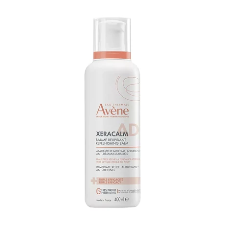 AVÈNE XeraCalm A.D Lipidpótló regeneráló balzsam  400ml
