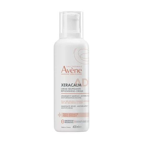 AVÈNE XeraCalm A.D Lipidpótló regeneráló krém  400ml