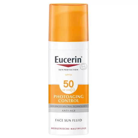 Eucerin Sun Photoaging Control napozófluid arcra FF50 50ml