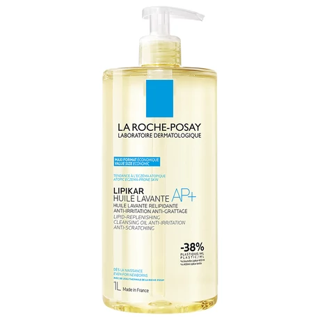 LA ROCHE-POSAY Lipikar Tusfürdő Olaj AP+ 1000 ml