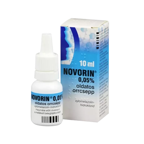 Novorin 0,05% oldatos orrcsepp 10ml