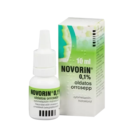 Novorin 0,1% oldatos orrcsepp 10ml