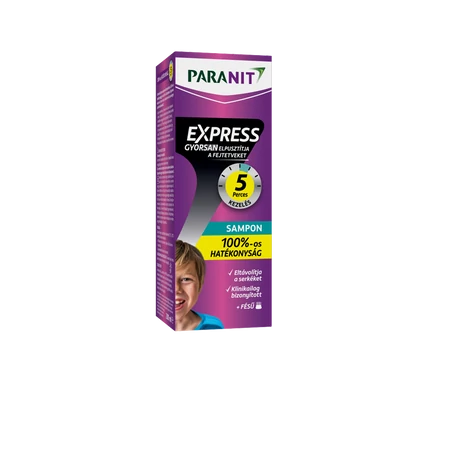Paranit Express Sampon +fésű 200ml 