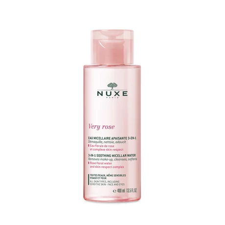 Nuxe VERY ROSE 3 AZ 1-BEN HIDRATÁLÓ MICELLÁS VÍZ NORMÁL BŐRRE 400ML