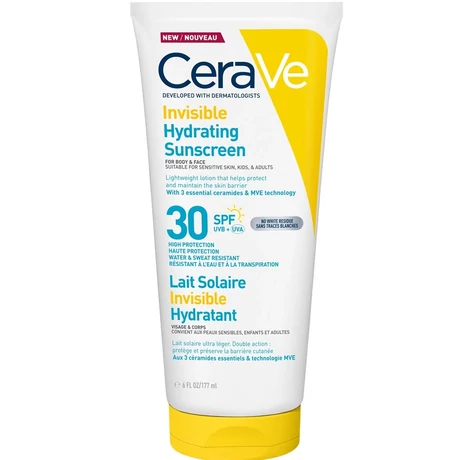 CeraVe Hidratáló fényvédő arcra és testre SPF 30 177ml