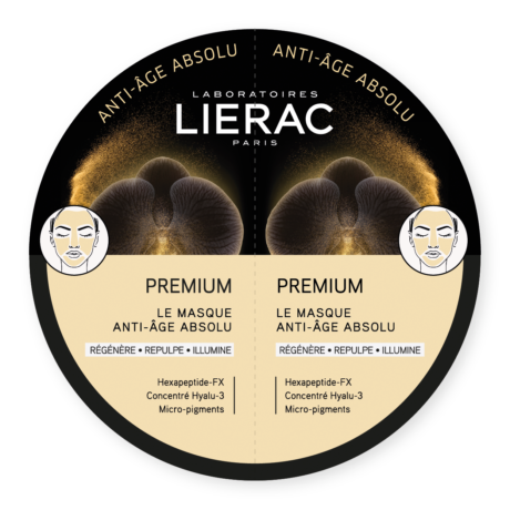 Lierac premium intenzív bőrfiatalító arcmaszk 2x6ml