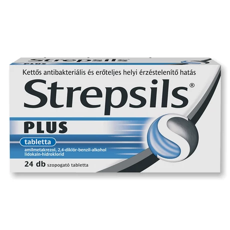 Strepsils Plus tabletta 24x