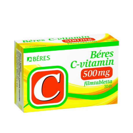 Béres C-vitamin 500 mg filmtabletta 30x