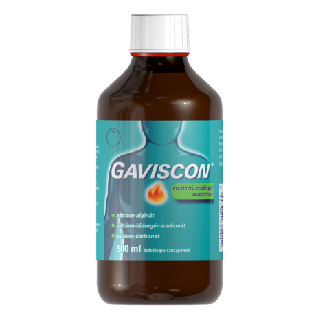 Gaviscon menta ízű belsőleges szuszpenzió 500ml
